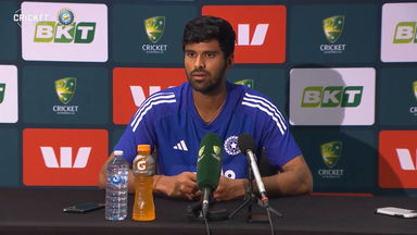 I wanted to watch the ball really well and react positively: Washington Sundar