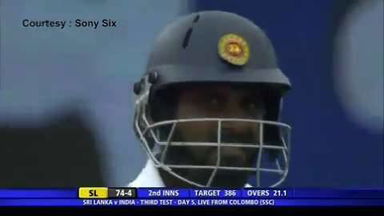 SL vs India, 3rd Test : SL 2nd innings - Silva Wicket