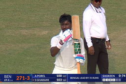 Ranji Trophy 2026-27, CAB vs DDCA: Abishek Porel takes charge with 149(228)