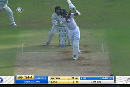 IND vs NZ 2021, 2nd Test, Day 1: Wriddhiman Saha Six