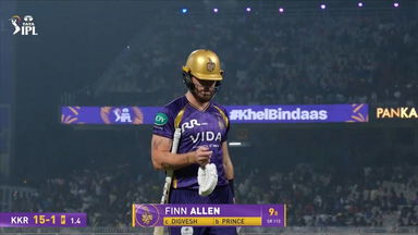 IPL 2026 M15: KKR vs LSG - Finn Allen Wicket