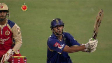 M27: RCB vs RR – Rahul Dravid Wicket