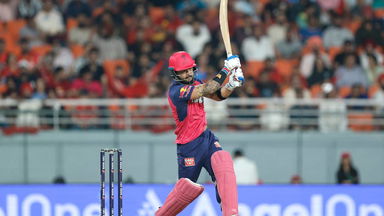 Riyan Parag provides crucial late flourish with 43*(25)