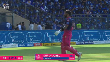 IPL 2026 M69: MI vs RR -Dhruv Jurel Wicket