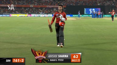 M08: SRH vs MI – Abhishek Sharma Wicket