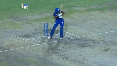 Hardik's helicopter wins Pollard's applause