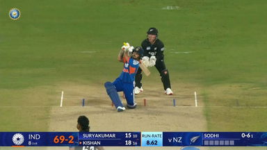 IND vs NZ 2026, 5th T20I: Ishan Kishan Six