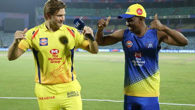 Watto dances to DJ Bravo's tune