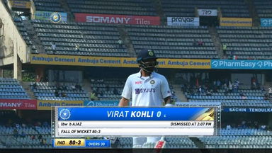 IND vs NZ 2021, 2nd Test, Day 1: Virat Kohli Wicket