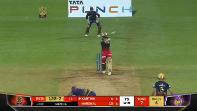 M06: RCB vs KKR – Dinesh Karthik Six