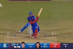 Six: Final, Delhi Capitals vs Mumbai Indians, WPL 2025: Niki Prasad Six