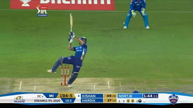 Q1: MI vs DC – Ishan Kishan Six