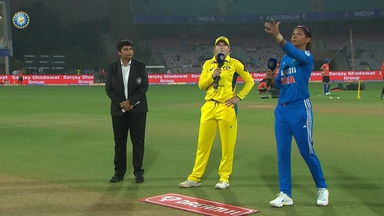 IND-W vs AUS-W 2023-24, 1st T20I: Toss