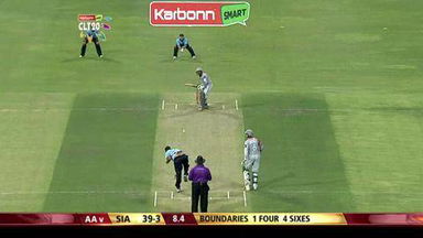 Q2: AA vs SIA –  Shahid Yousuf six