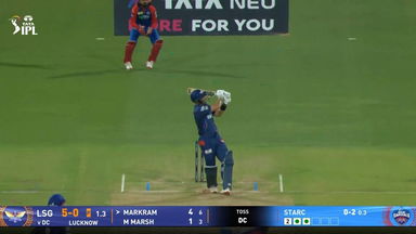 IPL 2025 M40: LSG vs DC - Aiden Markram Six
