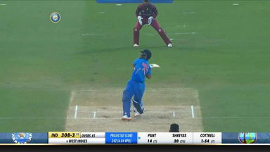 IND vs WI 2019, 2nd ODI: Rishabh Pant Six