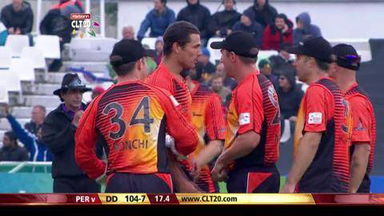 M15: DD vs PER – Ojha c Ronchi b Coulter-Nile