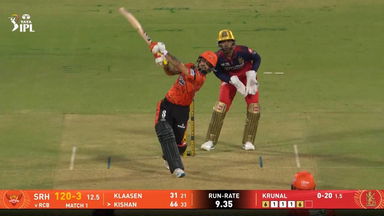 IPL 2026 M01: RCB vs SRH - Ishan Kishan Six
