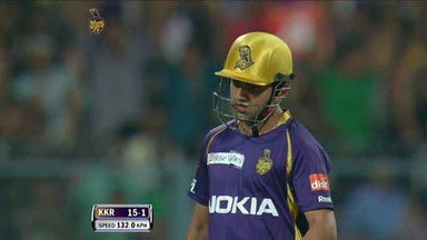 M1: KKR vs DD – Gautam Gambhir Six