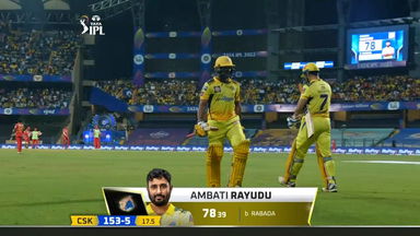 M38: PBKS vs CSK – Ambati Rayudu Wicket