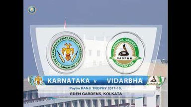 Ranji Trophy 2017-18, SF : Karnataka vs Vidarbha - Day 1 Highlights