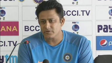 Both teams will come hard in the Ranchi Test: Kumble