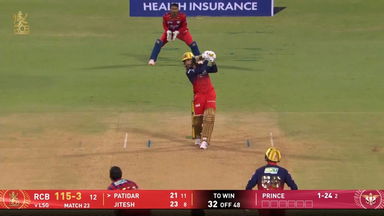 IPL 2026 M23: RCB vs LSG - Rajat Patidar Six