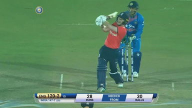 IND vs ENG 2017, 1st T20I : Eoin Morgan Six