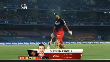 M31: LSG vs RCB – Glenn Maxwell Wicket