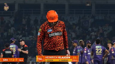 IPL 2025 M15: KKR vs SRH - Heinrich Klaasen Wicket