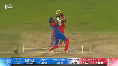 Six: Final, Royal Challengers Bengaluru vs Delhi Capitals, WPL 2026: Chinelle Henry Six