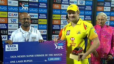 M17: CSK vs RR – TATA Nexon Super Striker of the Match – Shane Watson