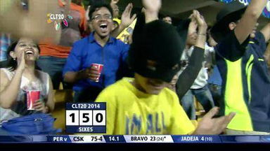 M15: PER vs CSK –  Dwayne Bravo Six