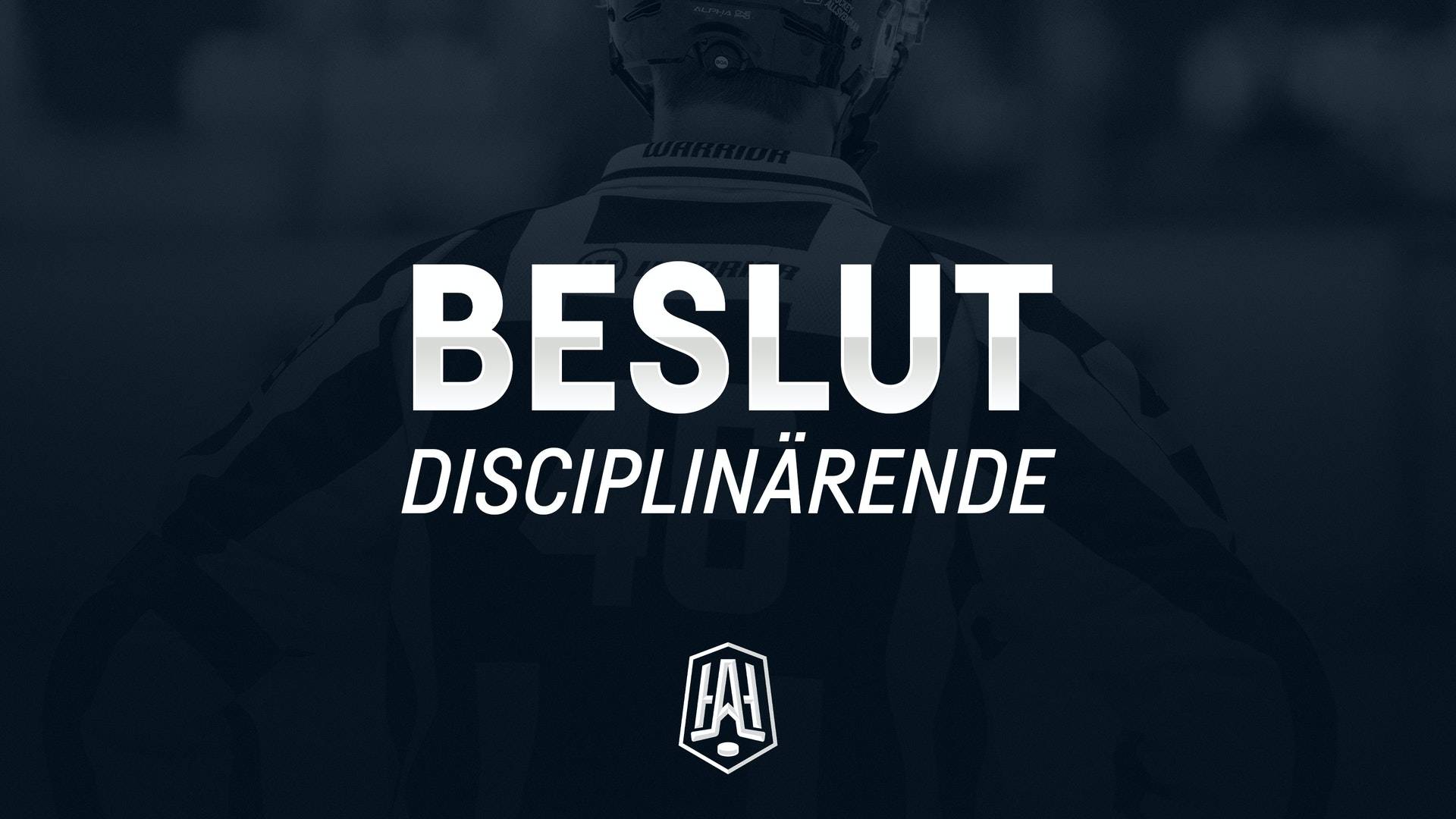 BESLUT: Elias Ulander får böter | Hockeyallsvenskan
