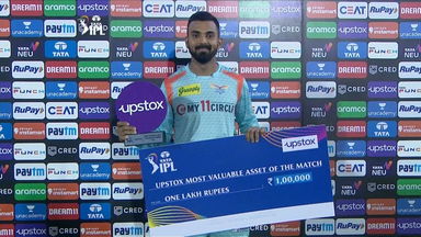 M26: MI vs LSG – Upstox most Valuable Asset of the match – K L Rahul