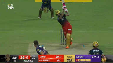M09: KKR vs RCB – Faf Du Plessis Six