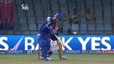 M28: DD vs KKR –  JP Duminy Six