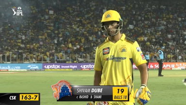M01: GT vs CSK  – Shivam Dube Wicket