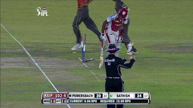 M59: KXIP vs SRH – Rajagopal Sathish Wicket