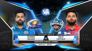 IPL 2022 M69: MI vs DC – Match Highlights