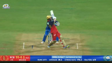 IPL 2026 M20: MI vs RCB -  Phil Salt Six