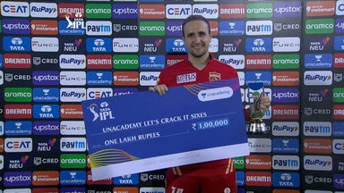 M11: CSK vs PBKS – Unacademy Let's Crack It Sixes of the Match – Liam Livingstone