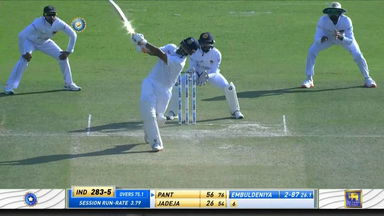IND vs SL 2022, 1st Test, Day 1: Rishabh Pant Six