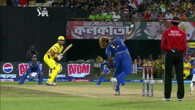 M76: CSK vs MI – Suresh Raina Wicket