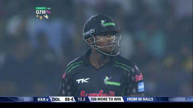 M18: KKR vs DOL –  Andile Phehlukwayo Six