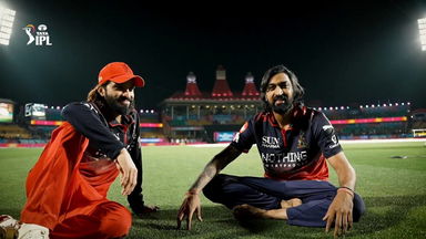 Final bound feeling ft. Rajat Patidar & Krunal Pandya