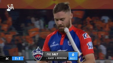 M34: SRH vs DC – Phil Salt Wicket