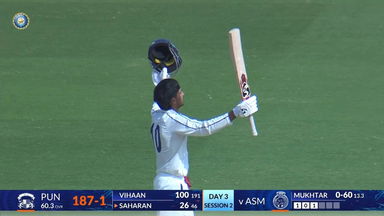 Ranji Trophy 2026-27, PCA vs ACA: 19-year-old Vihaan Malhotra's fabulous 103 on debut