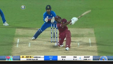 IND vs WI 2019, 2nd ODI: Keemo Paul Six