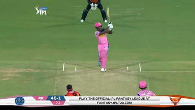 M08: SRH vs RR – Sanju Samson Six